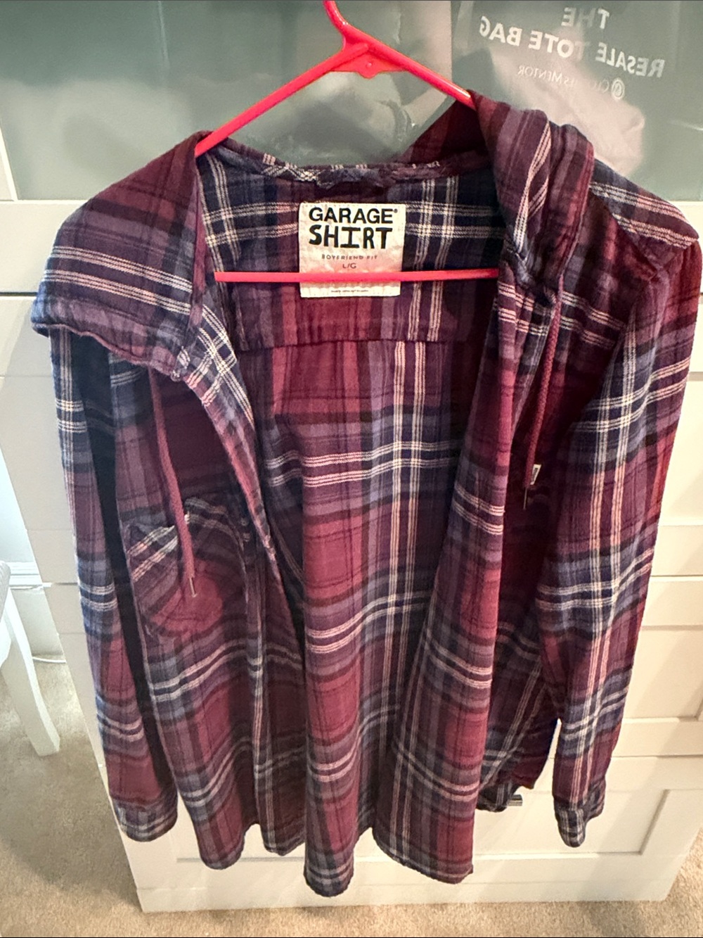 Garage plaid shirt